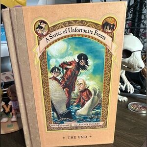 First edition, hardcover book A Series of Unfortunate Events: The End